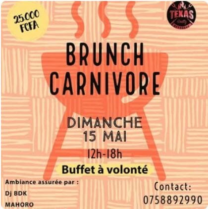 Brunch Carnivore au Texas Grillz Zone 4