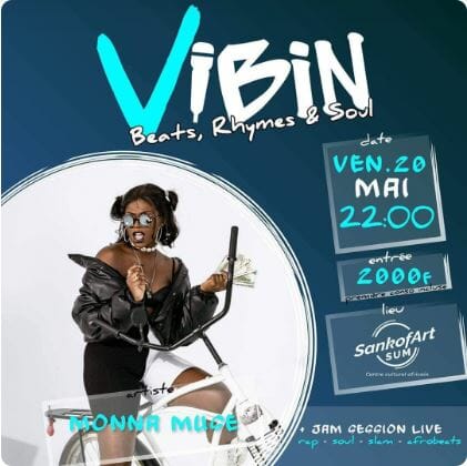 Soirée VibIn Beats Rhymes & Soul au Sankofart SUM