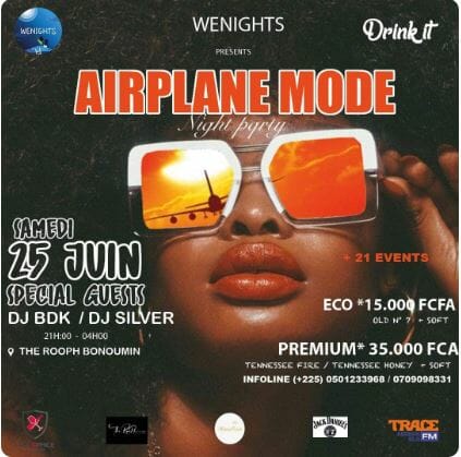 Soirée Airplane Mode