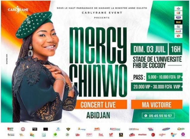 Mercy Chinwo Concert_Mamafrica Loisirs