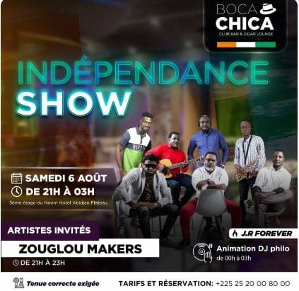 Indépendance show