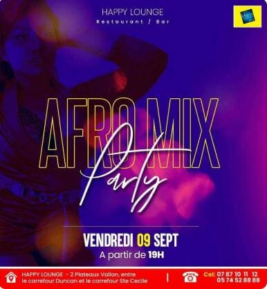 Soirée Afro Mix Party