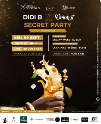 Drink It X Didi B : Soirée Secret Party