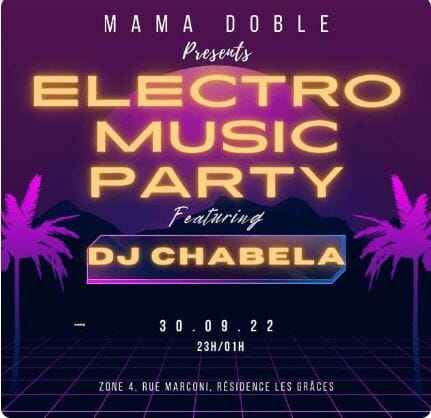 Électro Music Party avec DJ Chabela
