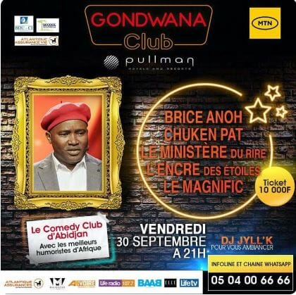 Gondwana Club du vendredi 30 09