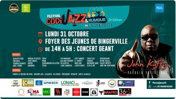 Festival CodiJazz & Humour de Bingerville