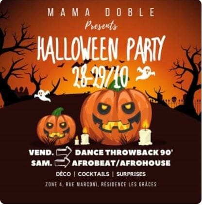 Halloween Party au Mama Doble