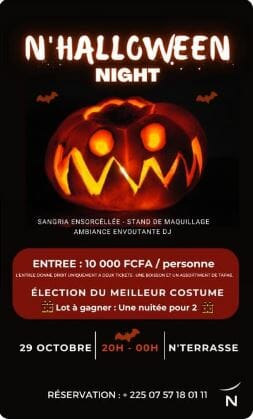 N'Halloween Night_NovotelAbidjan