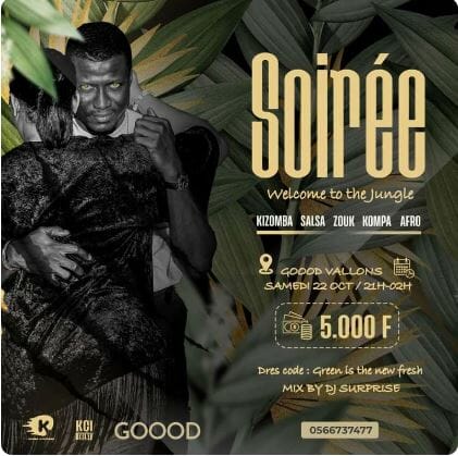 ambiance kizomba, salsa et zouk kompa