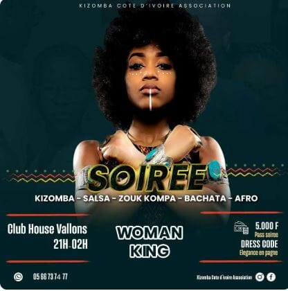 Soiréewomankingclubhousevallons