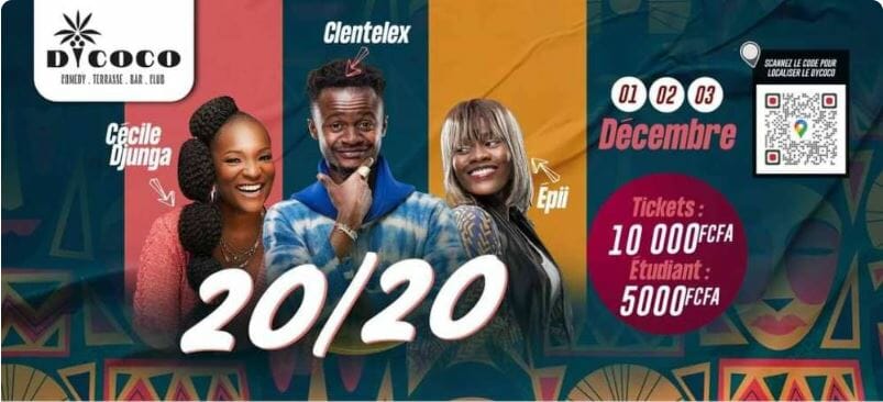 Spectacle 20/20 au Dycoco